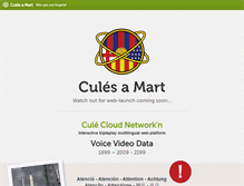 Tablet Screenshot of culesamart.com